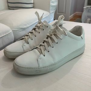 M. Gemi Italian Leather Shoes - White 43